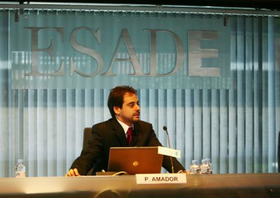 Conferencista Pedro Amador en Esade