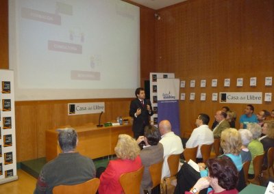 Presentación de la Casa del Libro en Barcelona