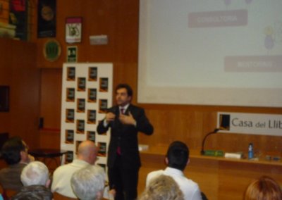 Presentación de la Casa del Libro en Barcelona