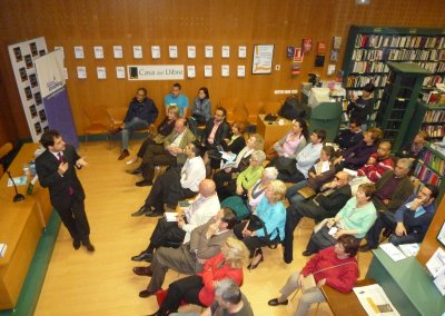 Presentación de la Casa del Libro en Barcelona