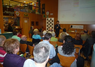 Presentación de la Casa del Libro en Barcelona