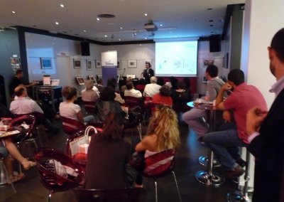 Pedro Amador en la Fnac en A Coruña