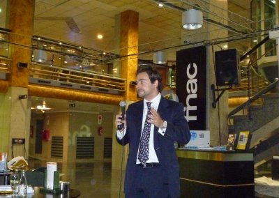 Pedro Amador en la Fnac en Alicante