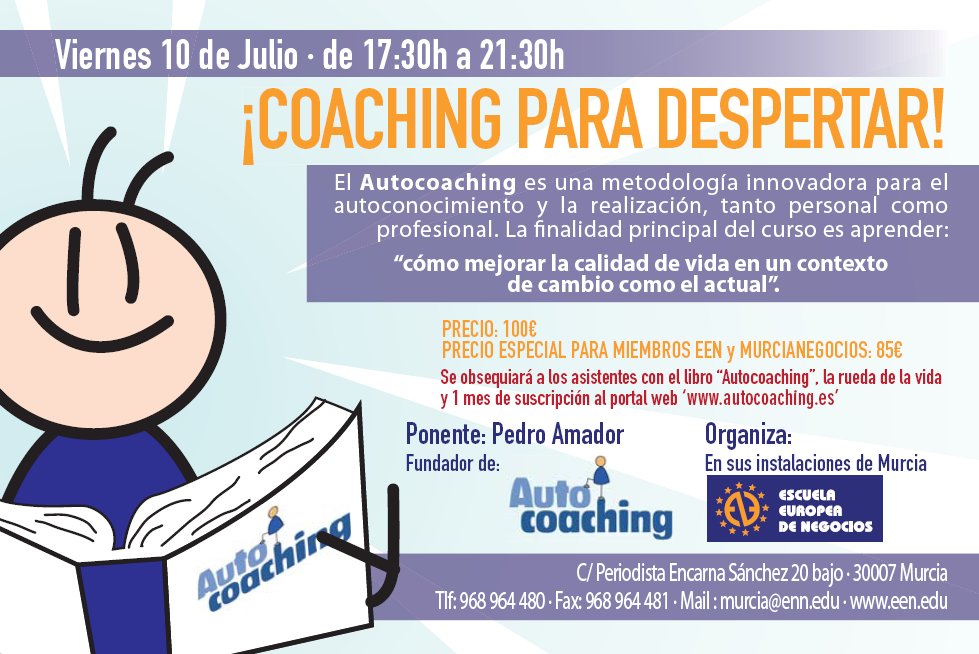 Formación abierta de Autocoaching en Murcia