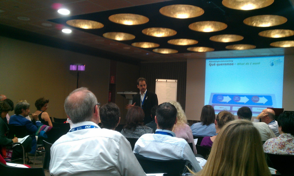 En el Congreso Europeo de Coaching ICF Madrid 2011