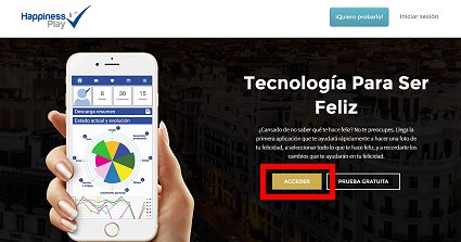 Home Page TecnologÃa de la Felicidad