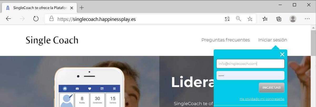 Plataforma felicidad para profesionales